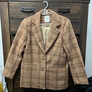 Abercrombie Brown Blazer
